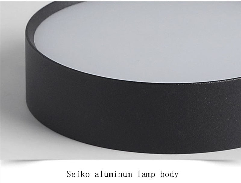 Ultra-thin surface mount LED panel light AC85-265v 7W 9W 12W 15W 18W 24W downlight ceiling light home lighting