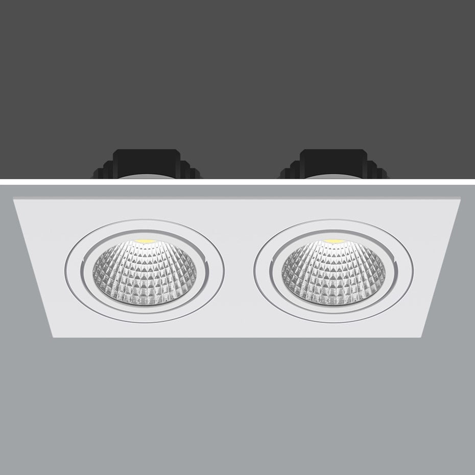 Dimmable Recessed led downlight 15W 7W cob spot light 24W 30W Recessed led lamp Modern indoor Bedroom Living room Ceiling Lamp