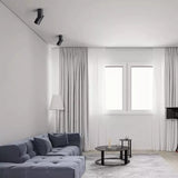 Dimmable rotatable downlights led cob ceiling spot lights ac220v 240v led lamp interior room lighting