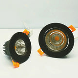 Dimmable Recessed LED Downlights 5W 7W 9W 12W COB LED Ceiling Spot Lights AC85~265V Warm Cold White LED Lamps Indoor Lighting