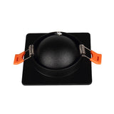 Square 360 Angle Adjustable LED COB Recessed Downlight Black/White 7W 10W 15W 14W 20W 30W LED Ceiling Spot Light Pic Background