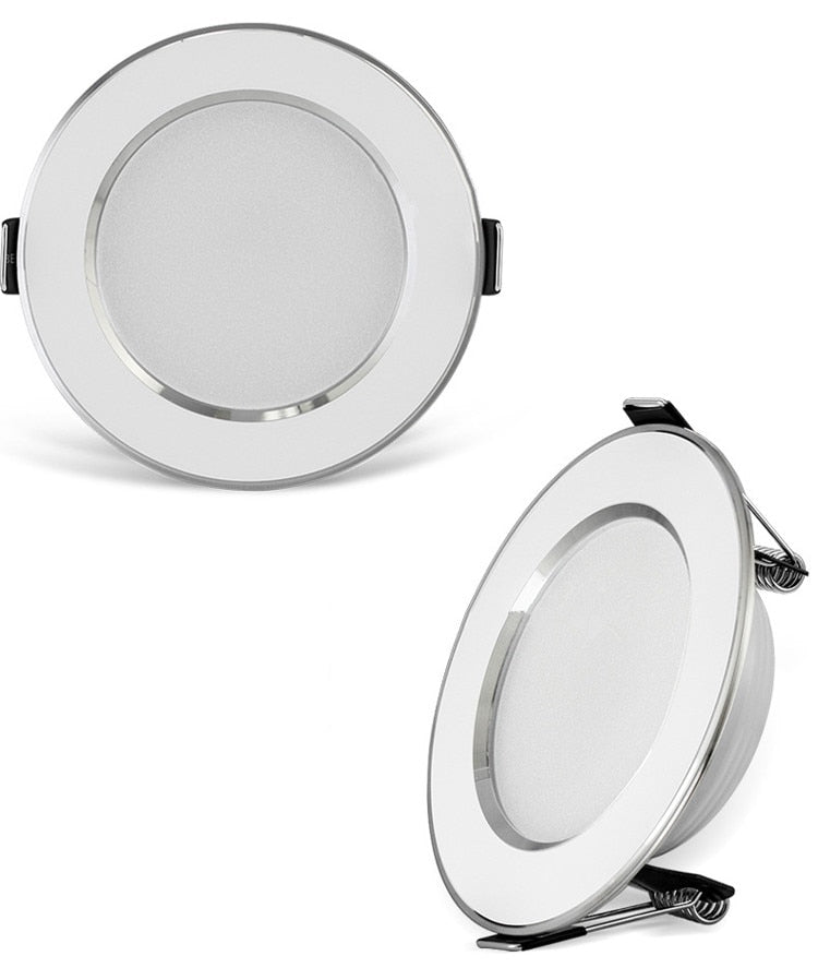 LED Panel Lamp 5w 7w 9w 12w 18w DownLight 230V RGB Downlight Aluminum indoor party bar ktv light Lamps Color Downlight