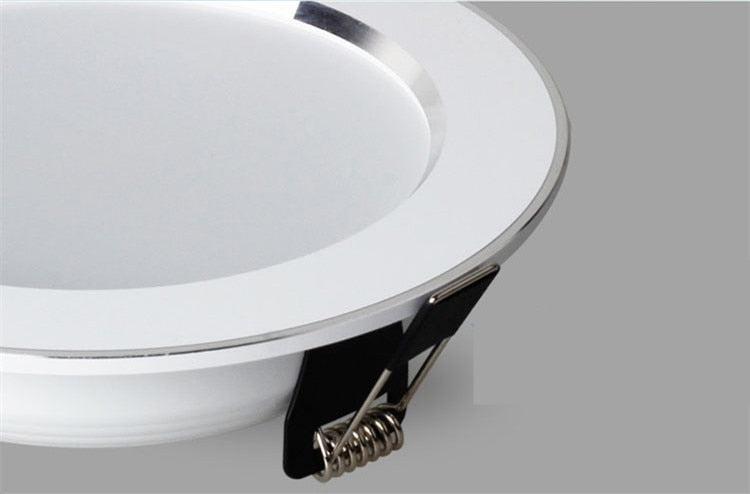 LED Panel Lamp 5w 7w 9w 12w 18w DownLight 230V RGB Downlight Aluminum indoor party bar ktv light Lamps Color Downlight