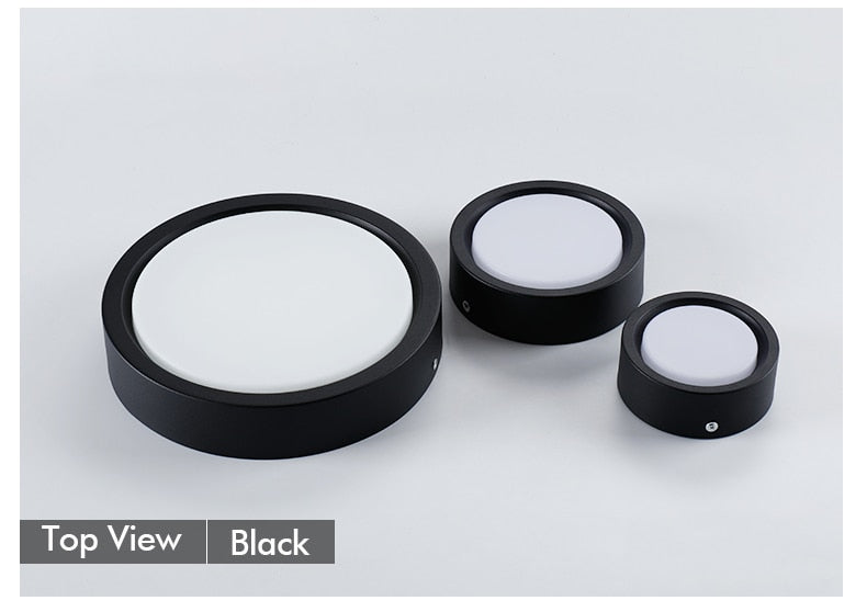 Led Downlights 220V Surface Mounted Spot Lights Panel Light Ceiling Lamp 15W 18W 12W 9W 7W Light Fixture for Indoor Lighting