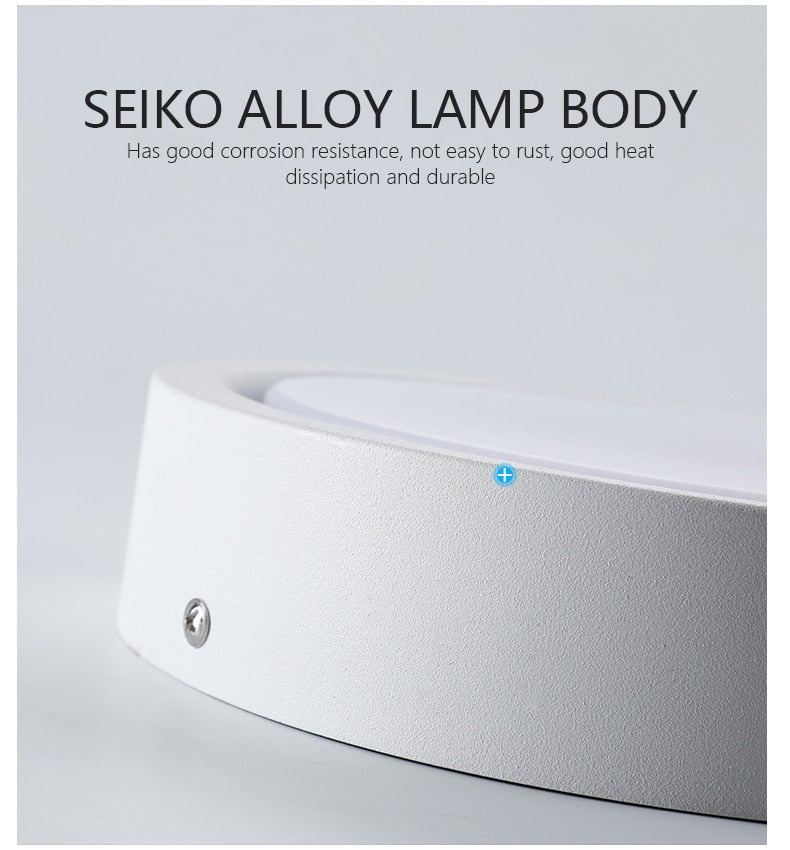 Led Downlights 220V Surface Mounted Spot Lights Panel Light Ceiling Lamp 15W 18W 12W 9W 7W Light Fixture for Indoor Lighting