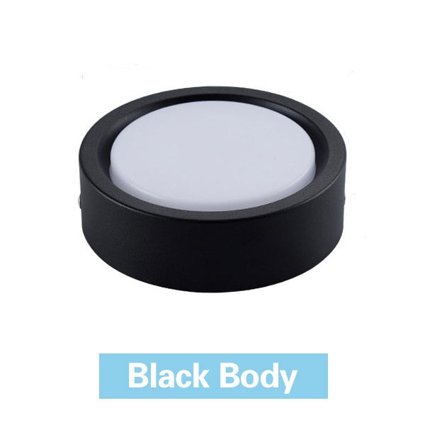 Led Downlights 220V Surface Mounted Spot Lights Panel Light Ceiling Lamp 15W 18W 12W 9W 7W Light Fixture for Indoor Lighting