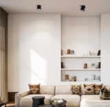 Dimmable Folding Anti-glare LED Downlight 7W 10W 15W 18W SMD5730 Chip Surface Mounted Spot Light Ceiling Lamp +Led Drive