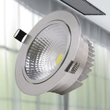 Super Bright Dimmable Led downlight light COB Ceiling 50 PCS Spot Light 3w 5w 7w 12w ceiling recessed Lights Indoor Lighting