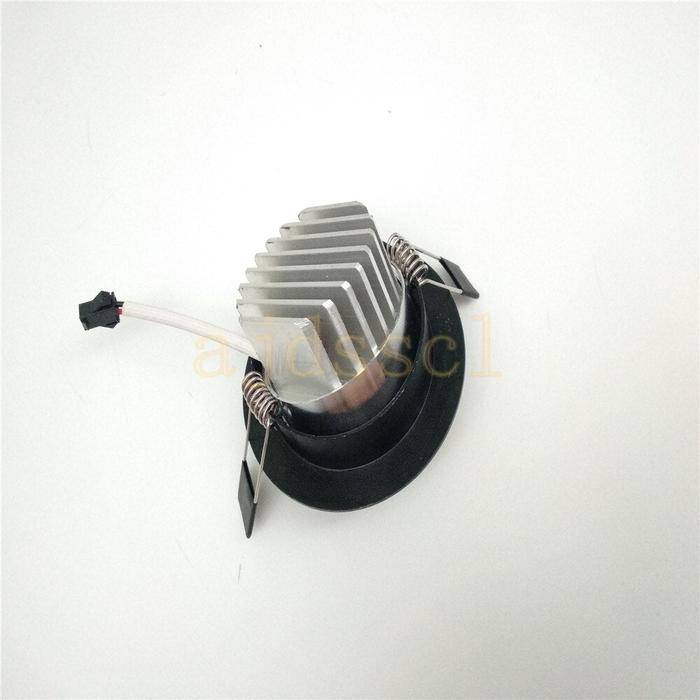 Super Bright Dimmable Led downlight light COB Ceiling 50 PCS Spot Light 3w 5w 7w 12w ceiling recessed Lights Indoor Lighting