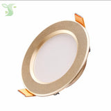 LED panel lighting Downlight AC85-265V,SMD 5730 3color dimmable 14pcs/lot 3w/5W Warm /Cool white,indoor lighting