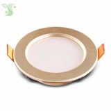 LED panel lighting Downlight AC85-265V,SMD 5730 3color dimmable 14pcs/lot 3w/5W Warm /Cool white,indoor lighting