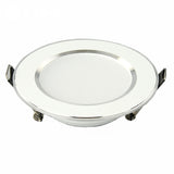 Changeable Led Downlight 5w 7w 9w 4pcs Ceiling Recessed Light Silver Frame 3 Color Change Warm Nature Cool White AC220-240V