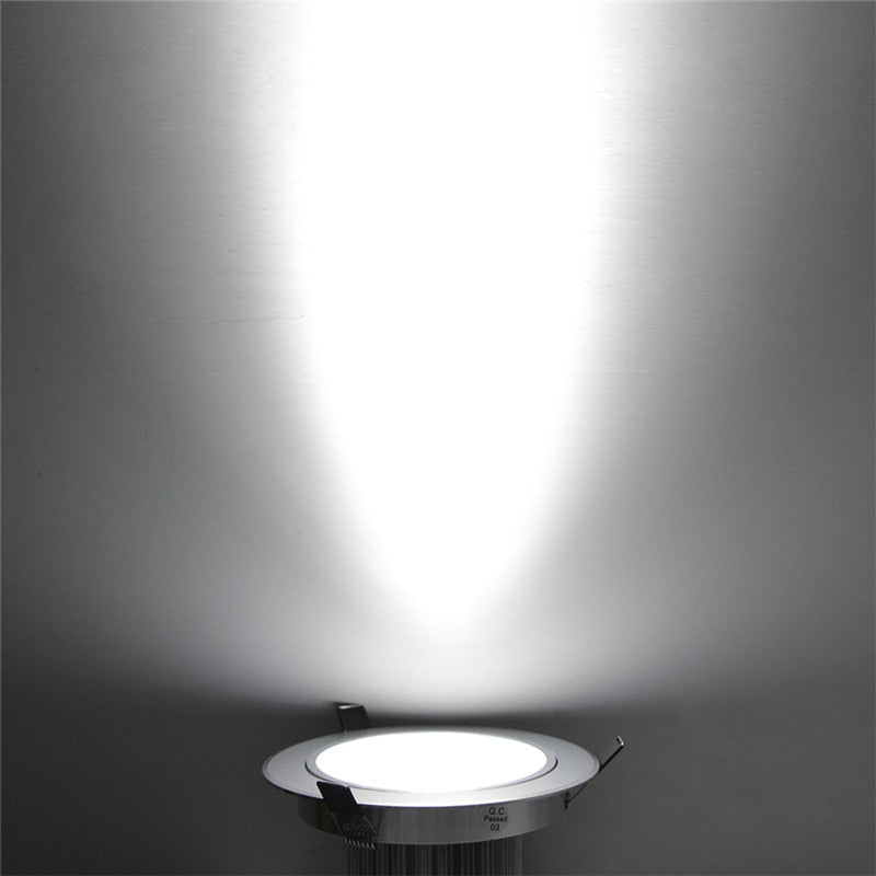 Recessed Led 5W 7W LED Ceilling Light LED Downlight 85-265V Round Indoor 10pcs 4pcs Lighting Spotlight Led Panel Lamp