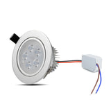 Recessed Led 5W 7W LED Ceilling Light LED Downlight 85-265V Round Indoor 10pcs 4pcs Lighting Spotlight Led Panel Lamp