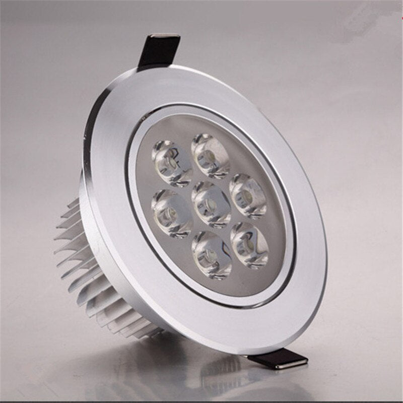Recessed Led 5W 7W LED Ceilling Light LED Downlight 85-265V Round Indoor 10pcs 4pcs Lighting Spotlight Led Panel Lamp