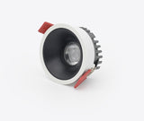 Anti-glare Recessed Ceiling Downlight lamp 7W 12W 15W Dimmable cob led spot lights Ceiling Fixtures Lighting AC85-265V