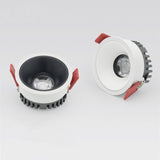 Anti-glare Recessed Ceiling Downlight lamp 7W 12W 15W Dimmable cob led spot lights Ceiling Fixtures Lighting AC85-265V