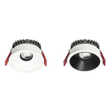 Anti-glare Recessed Ceiling Downlight lamp 7W 12W 15W Dimmable cob led spot lights Ceiling Fixtures Lighting AC85-265V