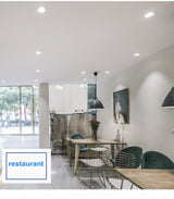 Recessed Ultra-thin Round LED Downlight for Home, 5W, 9W, 12W, 18W, Living Room, Hallway, AC220V