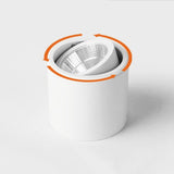 Cylindrical Dimmable COB LED Downlights 7W 10W 12W 15W LED Ceiling Spot Lights AC85-265V LED Lamps Warm Cold White Indoor Lighting