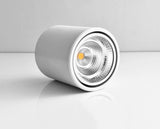 Cylindrical Dimmable COB LED Downlights 7W 10W 12W 15W LED Ceiling Spot Lights AC85-265V LED Lamps Warm Cold White Indoor Lighting