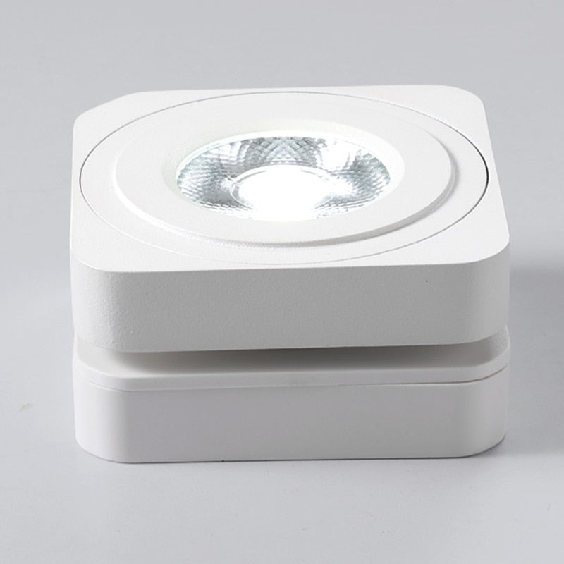 Dimmable Rotating Folding LED Downlights 7W/9W/12W/15W COB LED Ceiling Spot Lights AC85-265V LED Ceiling Lamps Indoor Lighting