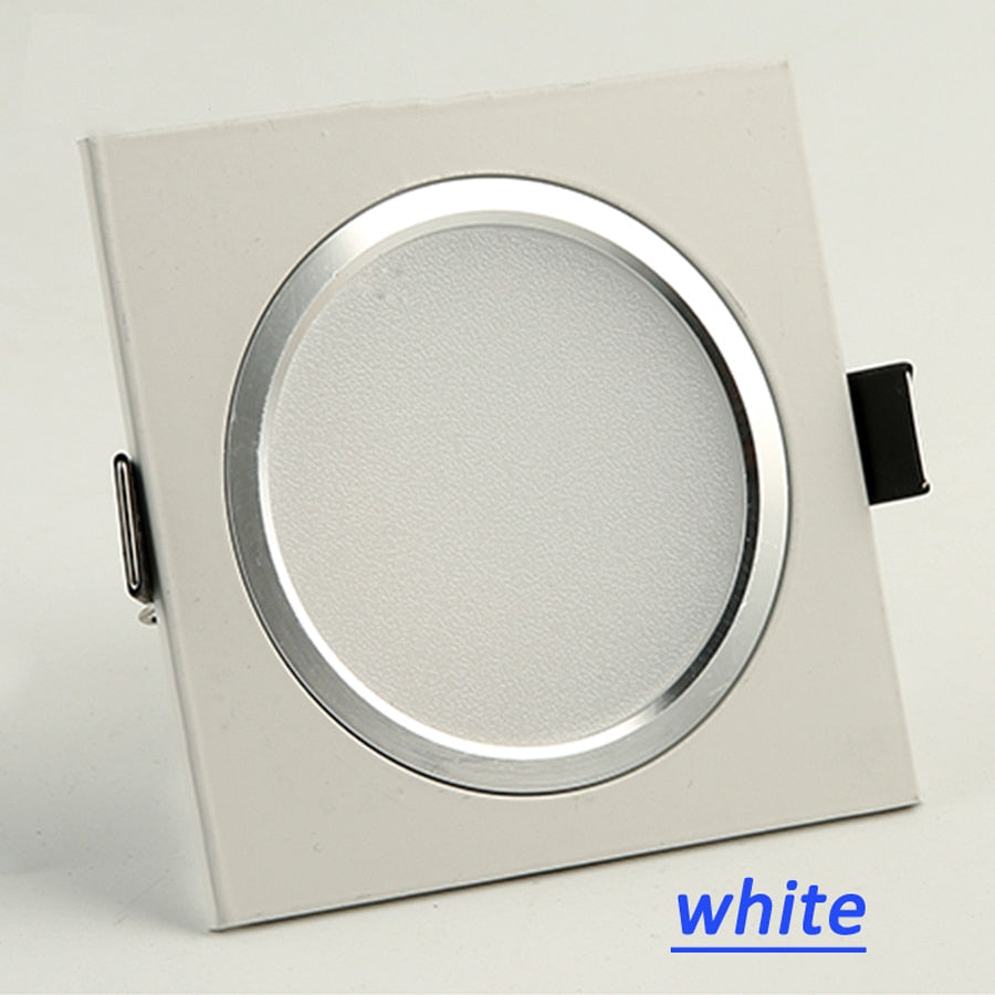 Dimmable  Led square Downlights 7W 9W 12W 220V LED Ceiling Downlight 2835 Lamps Led Ceiling Lamp Home Indoor Lighting