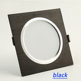 Dimmable  Led square Downlights 7W 9W 12W 220V LED Ceiling Downlight 2835 Lamps Led Ceiling Lamp Home Indoor Lighting