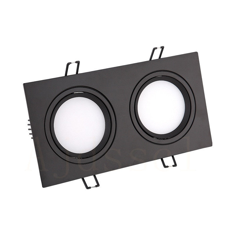 LED Downlight  Square Dimmable light cob Ceiling Spot Light 5w 7w 10w 15w 20w AC85-265V ceiling recessed Lights Indoor Lighting