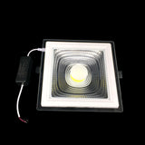 Square LED Panel Light COB LED Downlight 5W 10W 15W 25W Real Power Recessed Ceiling LED Spot Light AC110V 220V Indoor Lighting