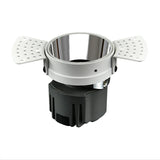 Dimmable Honeycomb Nest Anti-Glare Lens COB Recessed Downlight 110V 220V Round 15W LED Ceiling Spot Light 24° Pic Background