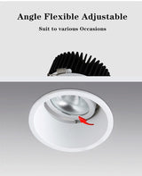 LED Downlight Spot Light Led Lamp 220V 110V Spotlight Recessed Ceiling 7/10/15/20W DownLight COB For Kitchen Indoor Lighting