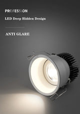 LED Downlight Spot Light Led Lamp 220V 110V Spotlight Recessed Ceiling 7/10/15/20W DownLight COB For Kitchen Indoor Lighting