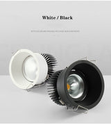 LED Downlight Spot Light Led Lamp 220V 110V Spotlight Recessed Ceiling 7/10/15/20W DownLight COB For Kitchen Indoor Lighting
