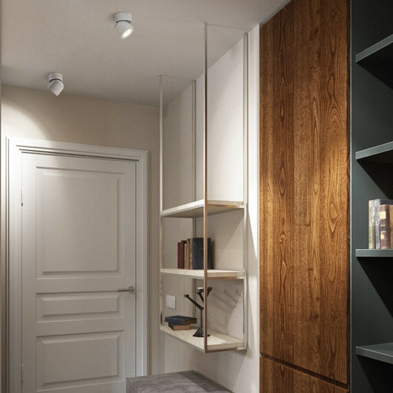 LED 360° Ceiling Spot Light Indoor Wall Downlight Rotation Spot Lighting 7W For Kitchen Bedroom Indoor Lamp