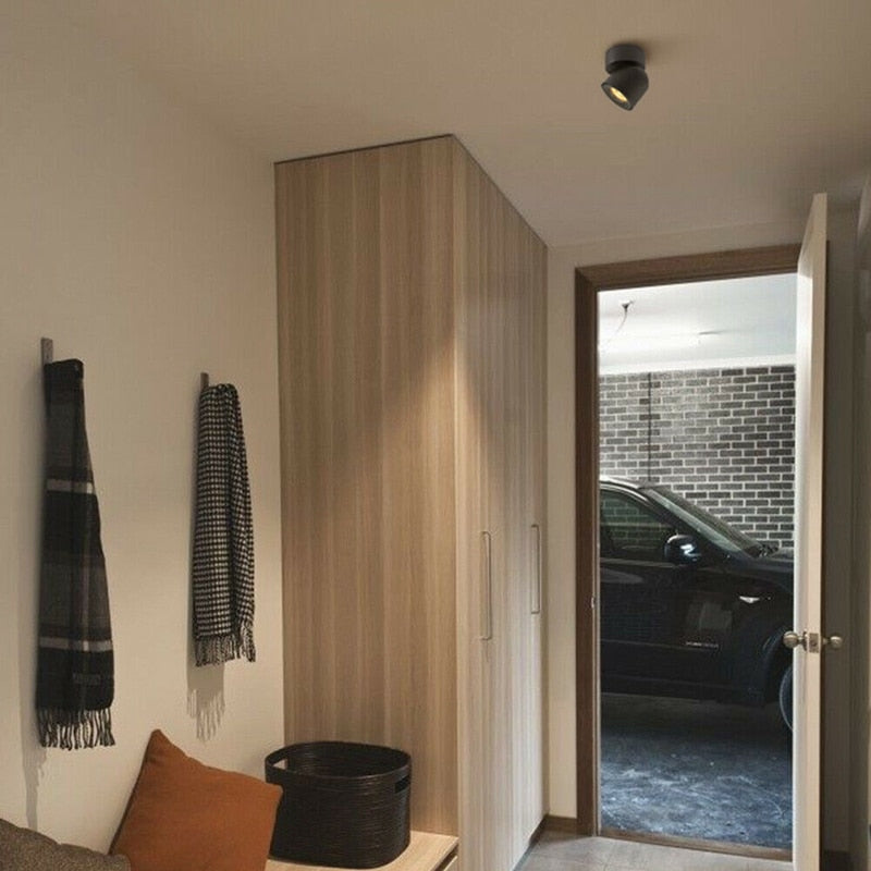 LED 360° Ceiling Spot Light Indoor Wall Downlight Rotation Spot Lighting 7W For Kitchen Bedroom Indoor Lamp