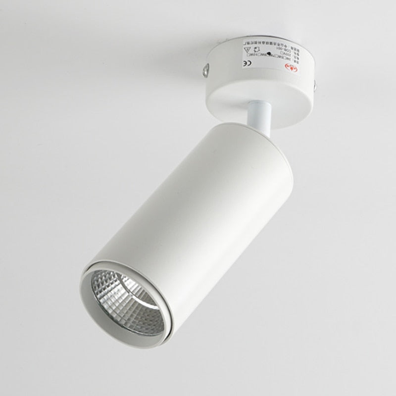 Foldable 360° Rotatable LED Downlights Surface Mounted COB LED Ceiling Spot lights 7W 10W 12W LED Lamps Background Wall Lighting