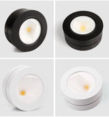 Surface mounted LED downlight C0B spotlight 3W 5W 7W 10W ultra-thin driverless 25° oblique spot light LED ceiling light AC220V