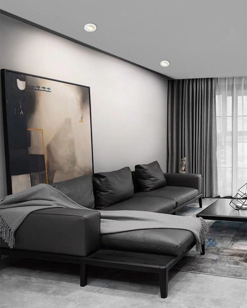 Surface mounted LED downlight C0B spotlight 3W 5W 7W 10W ultra-thin driverless 25° oblique spot light LED ceiling light AC220V