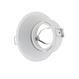 DBF Anti Glare Recessed Ceiling Lighting Frame LED Downlights Fitting GU5.3 GU10 MR16 Without Bulb Changeable Base Socket Light