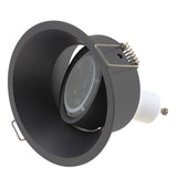 DBF Anti Glare Recessed Ceiling Lighting Frame LED Downlights Fitting GU5.3 GU10 MR16 Without Bulb Changeable Base Socket Light