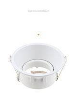 DBF Anti Glare Recessed Ceiling Lighting Frame LED Downlights Fitting GU5.3 GU10 MR16 Without Bulb Changeable Base Socket Light