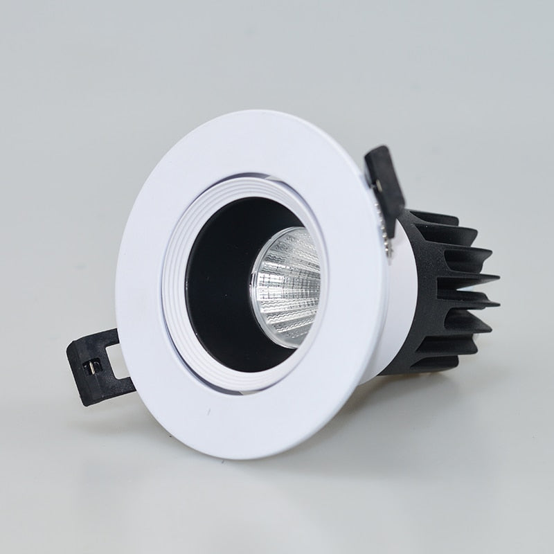 LED downlight 5w 7w 10w lamp Ultra bright spot lighting for living room bedroom recessed led ceiling light Anti-glare 110V 230V