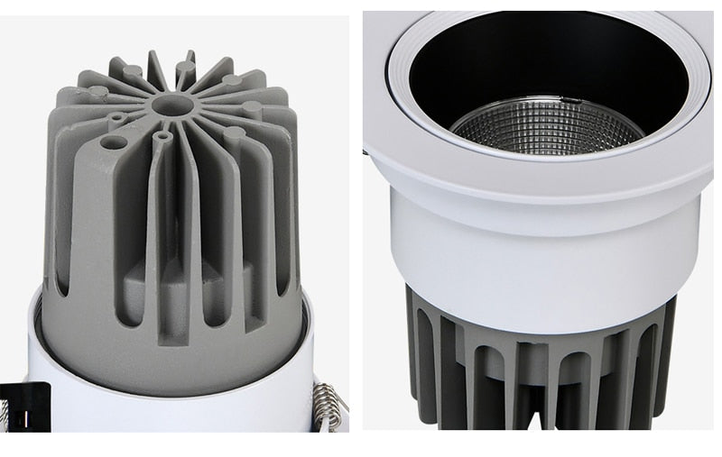 LED downlight 5w 7w 10w lamp Ultra bright spot lighting for living room bedroom recessed led ceiling light Anti-glare 110V 230V