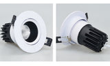 LED downlight 5w 7w 10w lamp Ultra bright spot lighting for living room bedroom recessed led ceiling light Anti-glare 110V 230V
