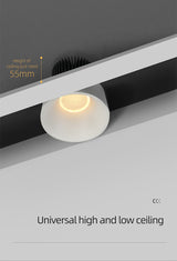 Aisilan Modern Recessed Downlight design led Lamp Ceiling Recess Hidden Lights Indoor Lighting Spot Living Room Spotlights