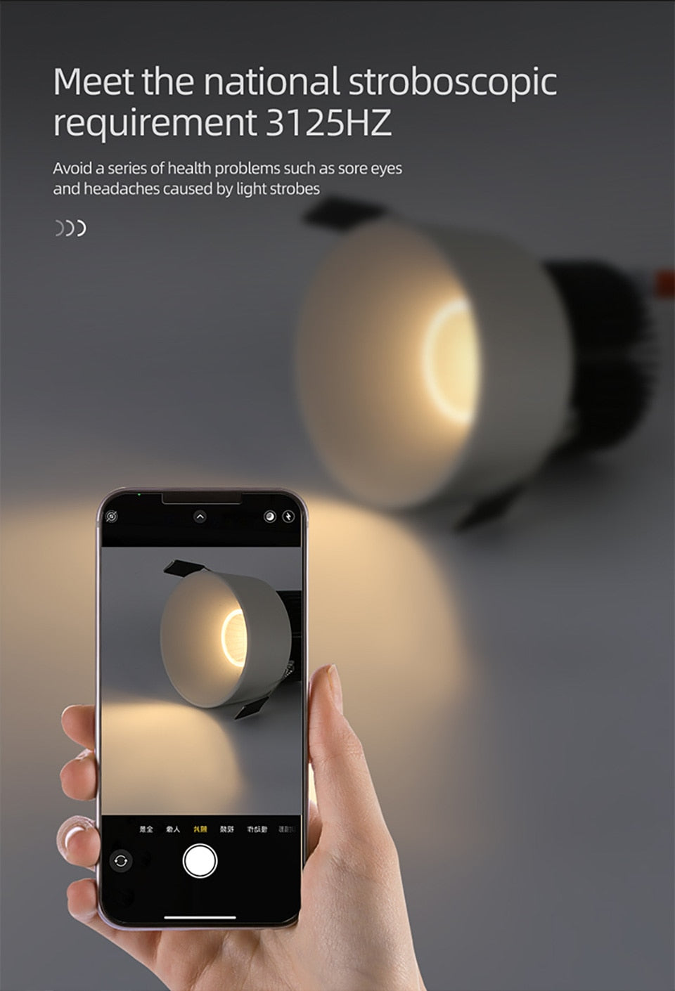 Aisilan Modern Recessed Downlight design led Lamp Ceiling Recess Hidden Lights Indoor Lighting Spot Living Room Spotlights