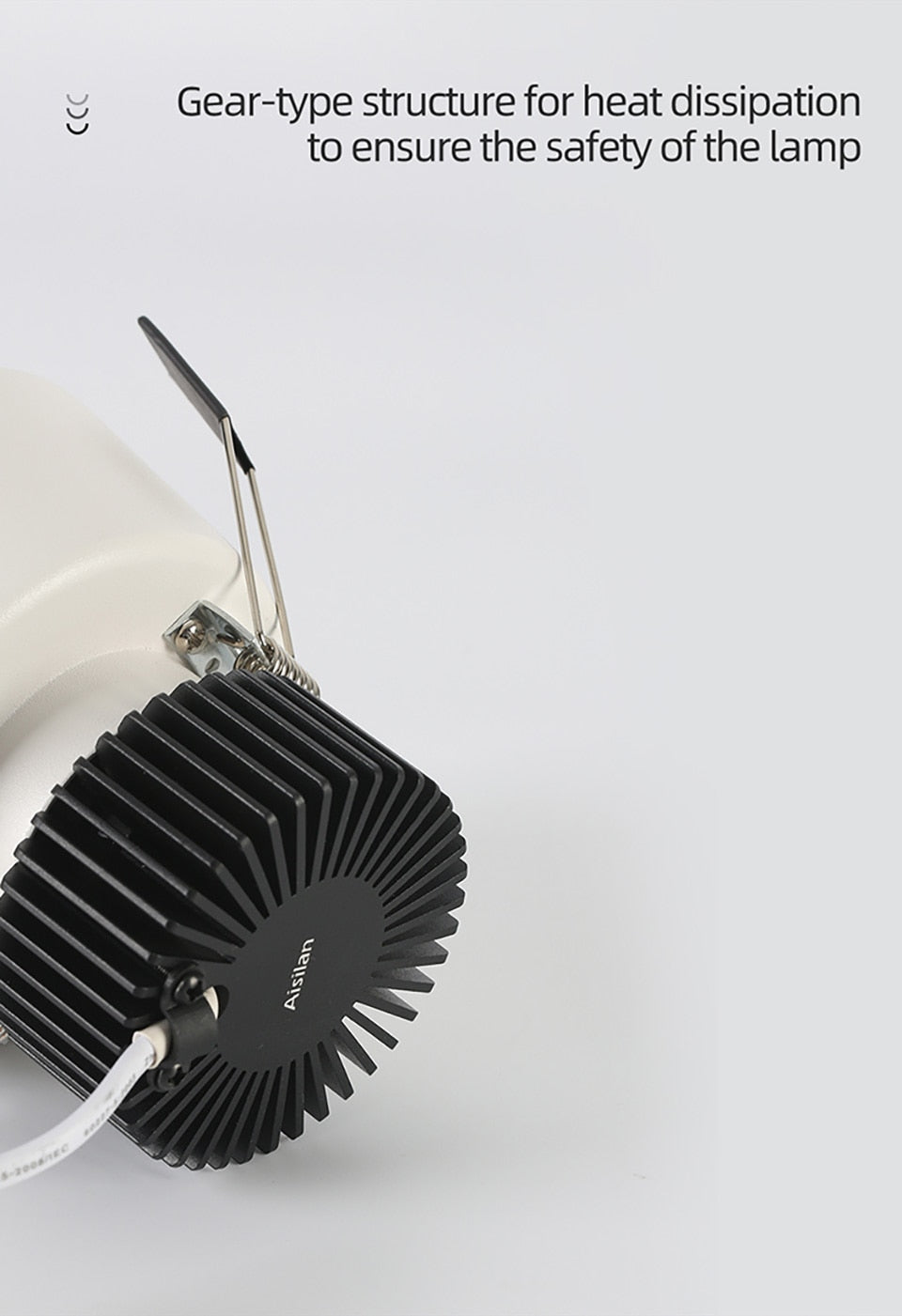 Aisilan Modern Recessed Downlight design led Lamp Ceiling Recess Hidden Lights Indoor Lighting Spot Living Room Spotlights