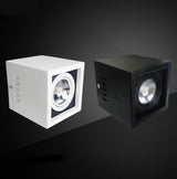 Square COB LED Downlights 15PCS/LOT 7W 10W 15W 20W 30W Surface Mounted LED Ceiling Lamps Spot Light LED Downlights AC85V-265V