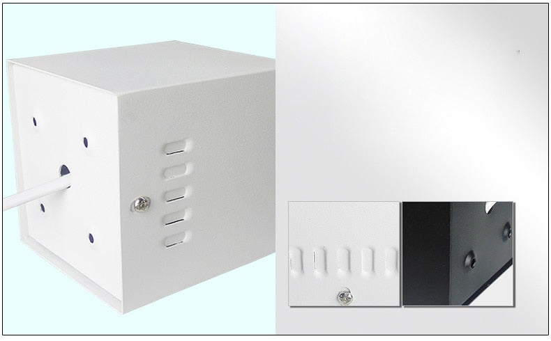 Square COB LED Downlights 15PCS/LOT 7W 10W 15W 20W 30W Surface Mounted LED Ceiling Lamps Spot Light LED Downlights AC85V-265V